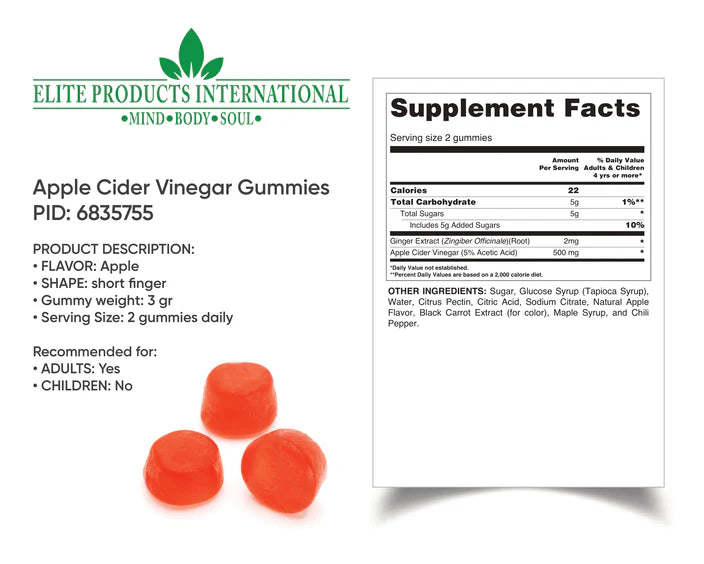 Apple Cider Vinegar Gummies Plus