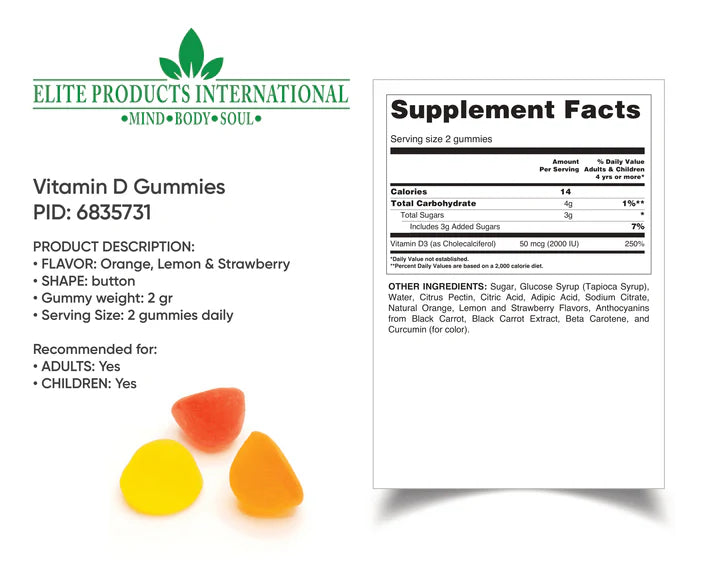 Vitamin D3 Gummies