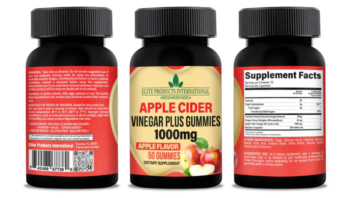 Apple Cider Vinegar Gummies Plus