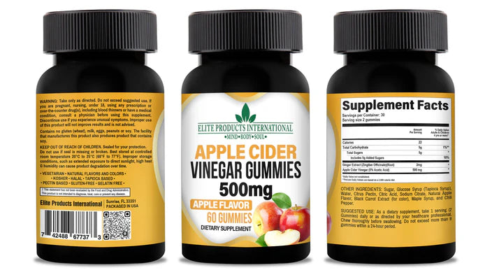 Apple Cider Vinegar Vitamin Gummies