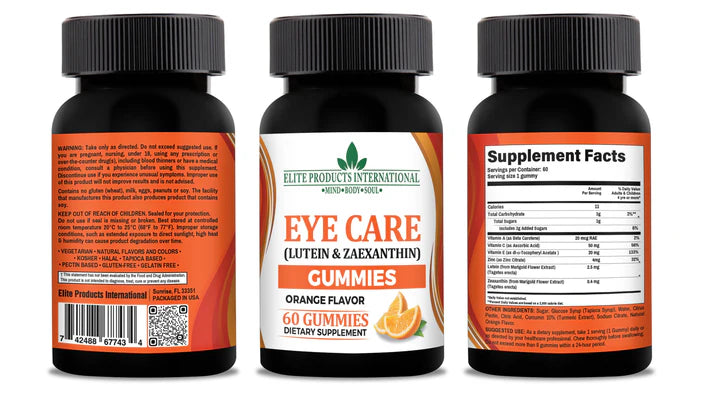 Eye Care Vitamin Gummies