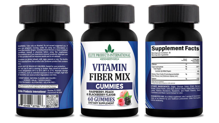 Fiber MIX Vitamin Gummies